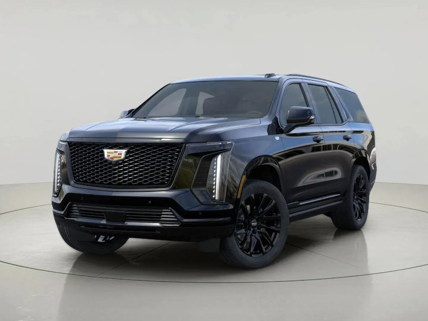 Frente da Cadillac Escalade Sport Black Raven